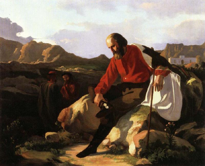 Vincenzo Cabianca Garibaldi at Caprera